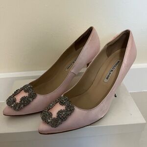 Light pink Manolo Blahnik heels